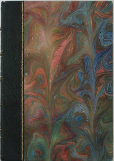 Ausstellung Papier Buch Einband
