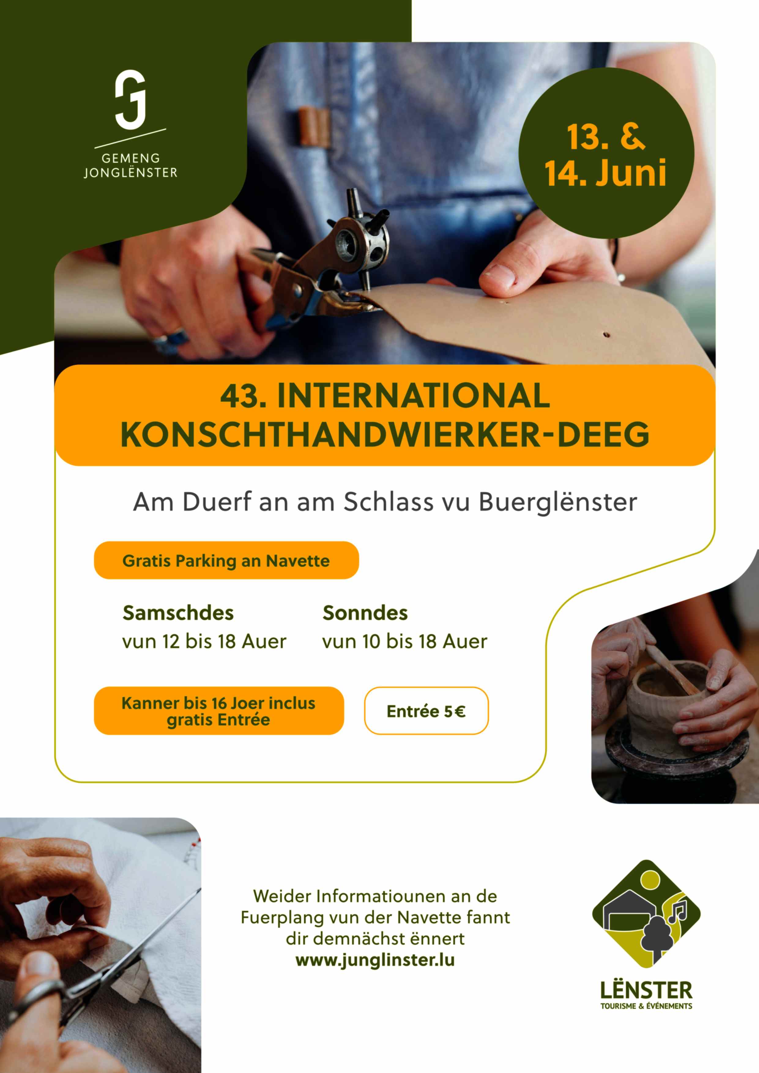 Konschthandwerkerdeeg an der Buerg 2026